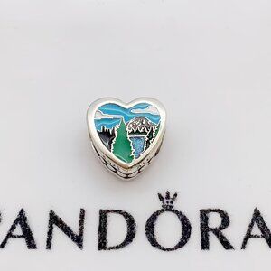 Pandora Washington State Scene Heart Charm